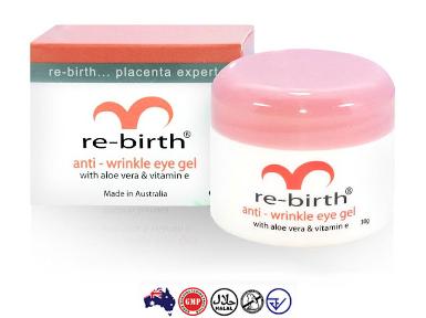 Rebirth Anti Wrinkle Eye Gel ครีมรกแกะบำรุงรอบดวงตา